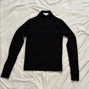 Serra smallBlack Long Sleeve Turtleneck Top